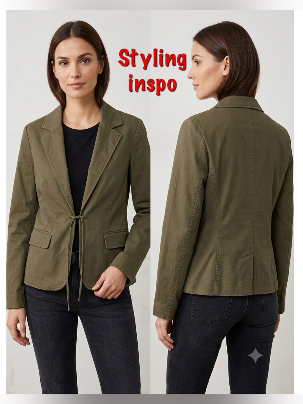 Mexx Front Tie Blazer